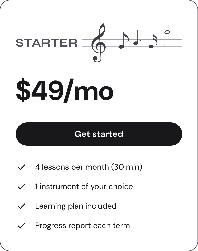 Starter plan - $49/mo